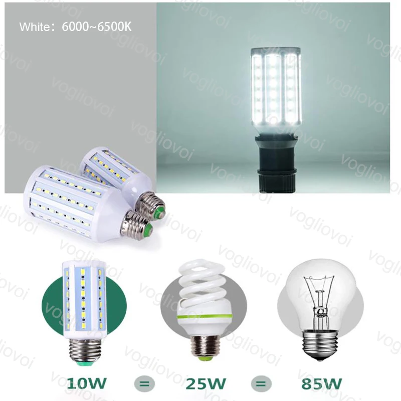 Vogliovoi светильник лампочка в виде початка кукурузы E27 SMD 5730 110 В 220 5 Вт 10 15 20 30 40 60 360