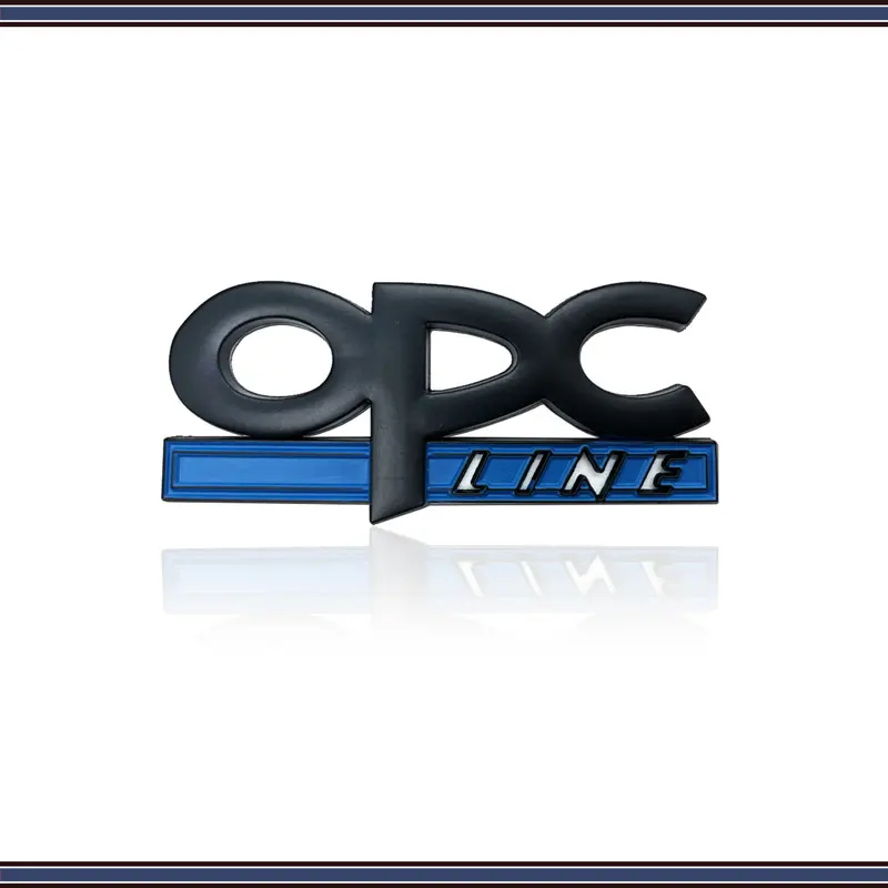 Металлическая 3d-эмблема с логотипом OPC для автомобильного бокового брызговика Opel