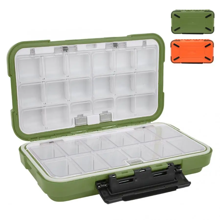 Ящик для рыболовных инструментов из АБС пластика двухсторонний чехол снастей