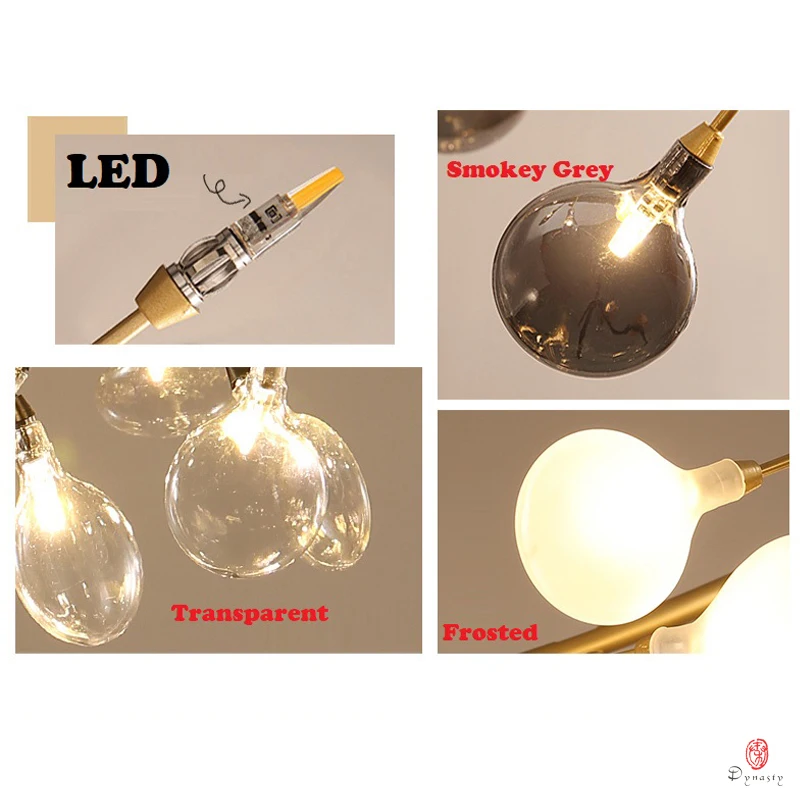 

Modern Pendant Lamp LED Firefly Branch Tree Decorative Pendant Lighting Fixture Ceiling Lamp Hanging Light G4 Bulbs Included