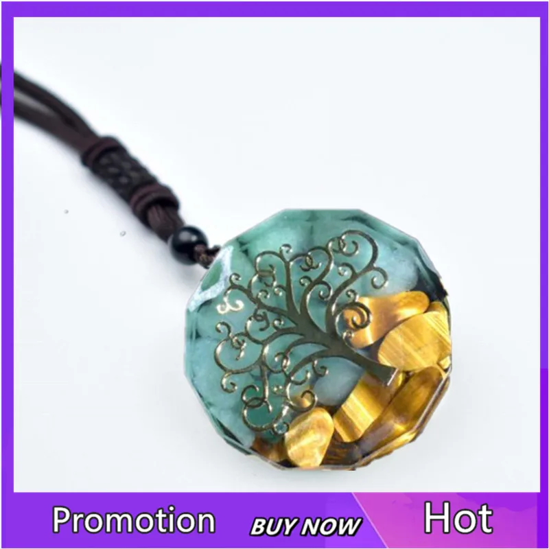 Ожерелье &quotДрево жизни&quot из органита энергетический кристалл целительная