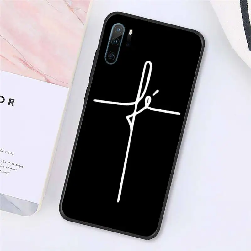 

Jesus cross pattern Phone Case For Huawei honor Mate P 10 20 30 40 Pro 10i 9 10 20 8x Lite Y91C V17 6.38 6.44