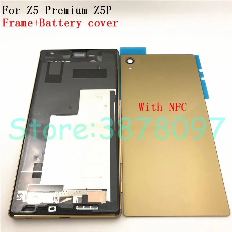 Новинка для Sony Xperia Z5 Premium Plus Z5p E6853 E6883 E6833 средняя рамка Передняя Лицевая панель