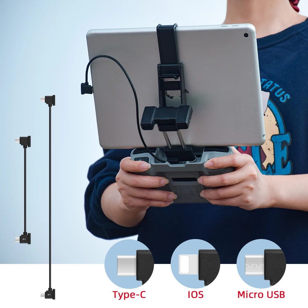 

OTG Data Cable for DJI MAVIC 3/Air 2/2S Mini 2/MINI 3 PRO IOS type-C Micro-USB Adapter Wire Connector Tablet Phone Accessory