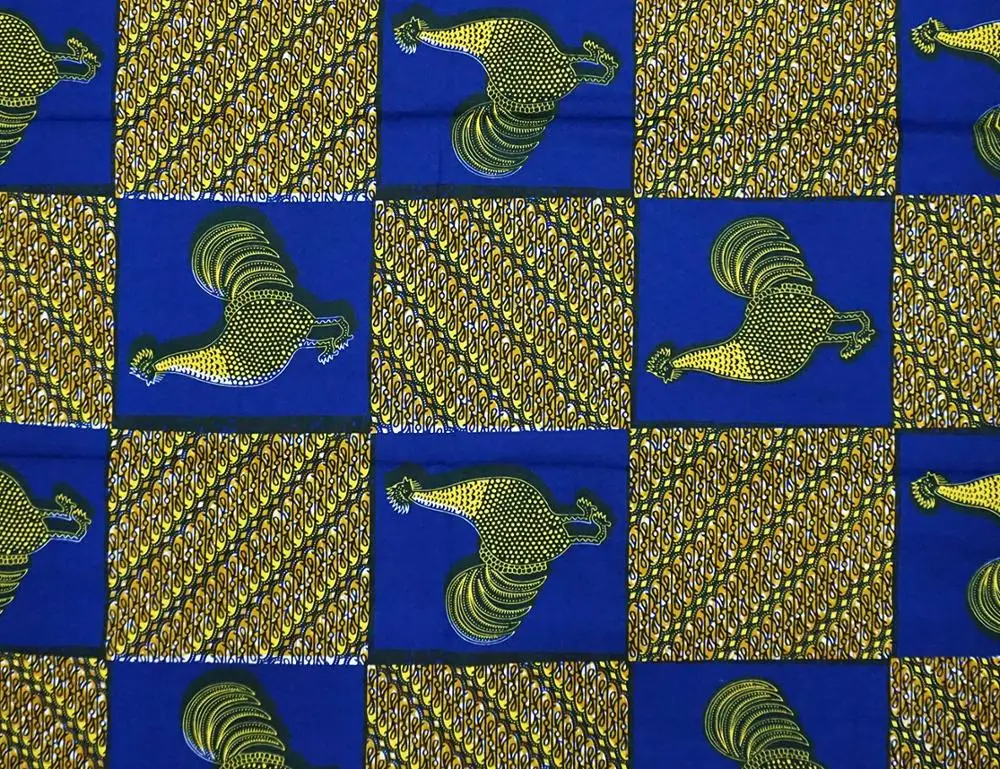 

Real Ghana wax Ankara fabric dresses material clothing fabric African style wax fabric veritable wax