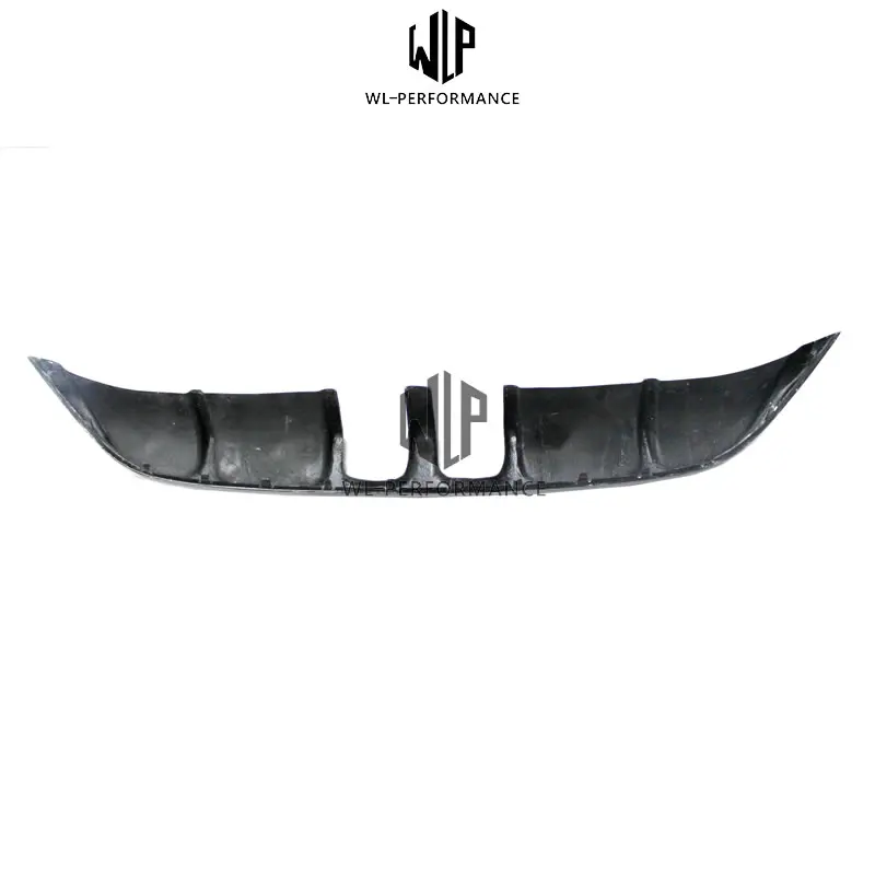 Гольф 7 Mk7 высокое качество углеродное волокно диффузор губа на задний бампер