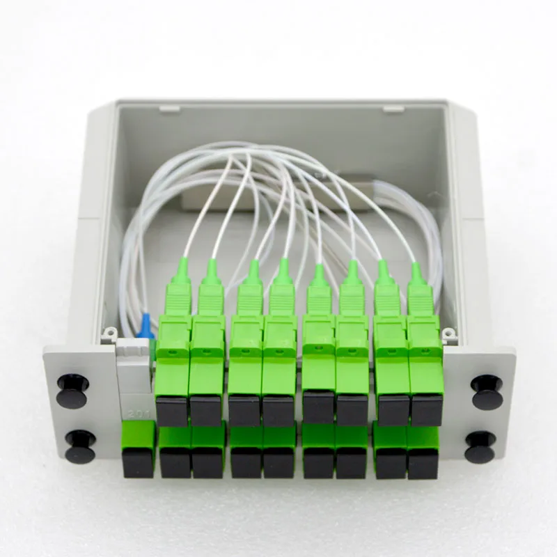 6 шт. Новый Кассетный волоконно оптический разветвитель SC/APC 1x16 встраиваемый