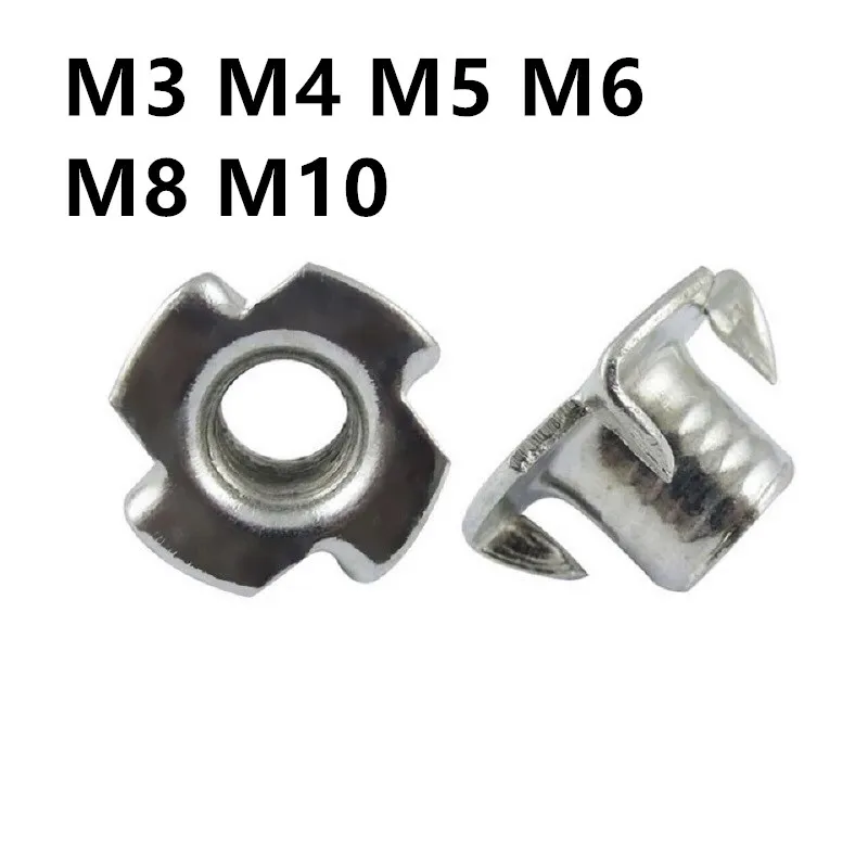 Оцинкованные вставки M3 M4 M5 M6 M8 M10 din 1624 100/50 шт. | Строительство и ремонт