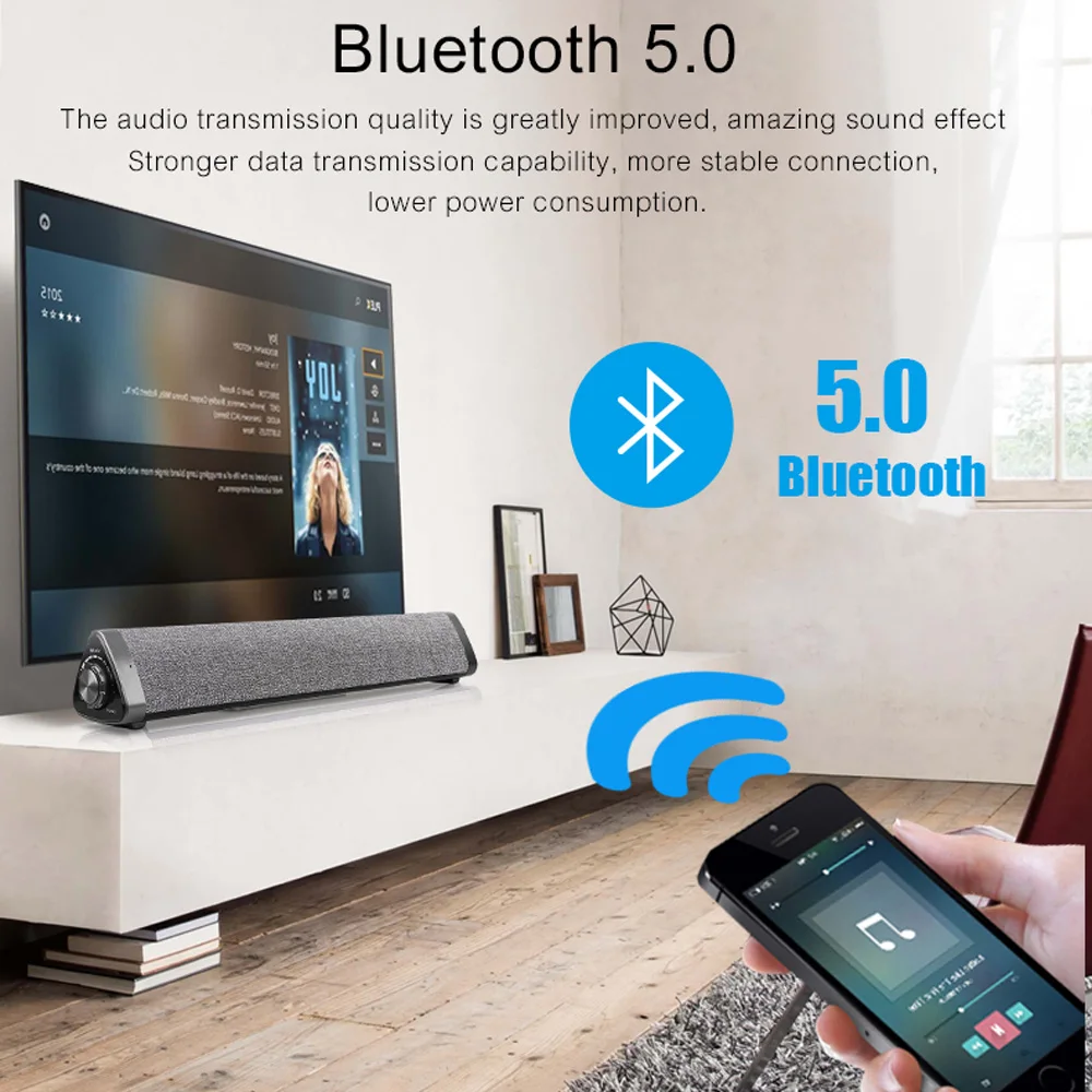 Высококачественный беспроводной Bluetooth 5 0 динамик LP 18 сабвуфер ТВ стандартный