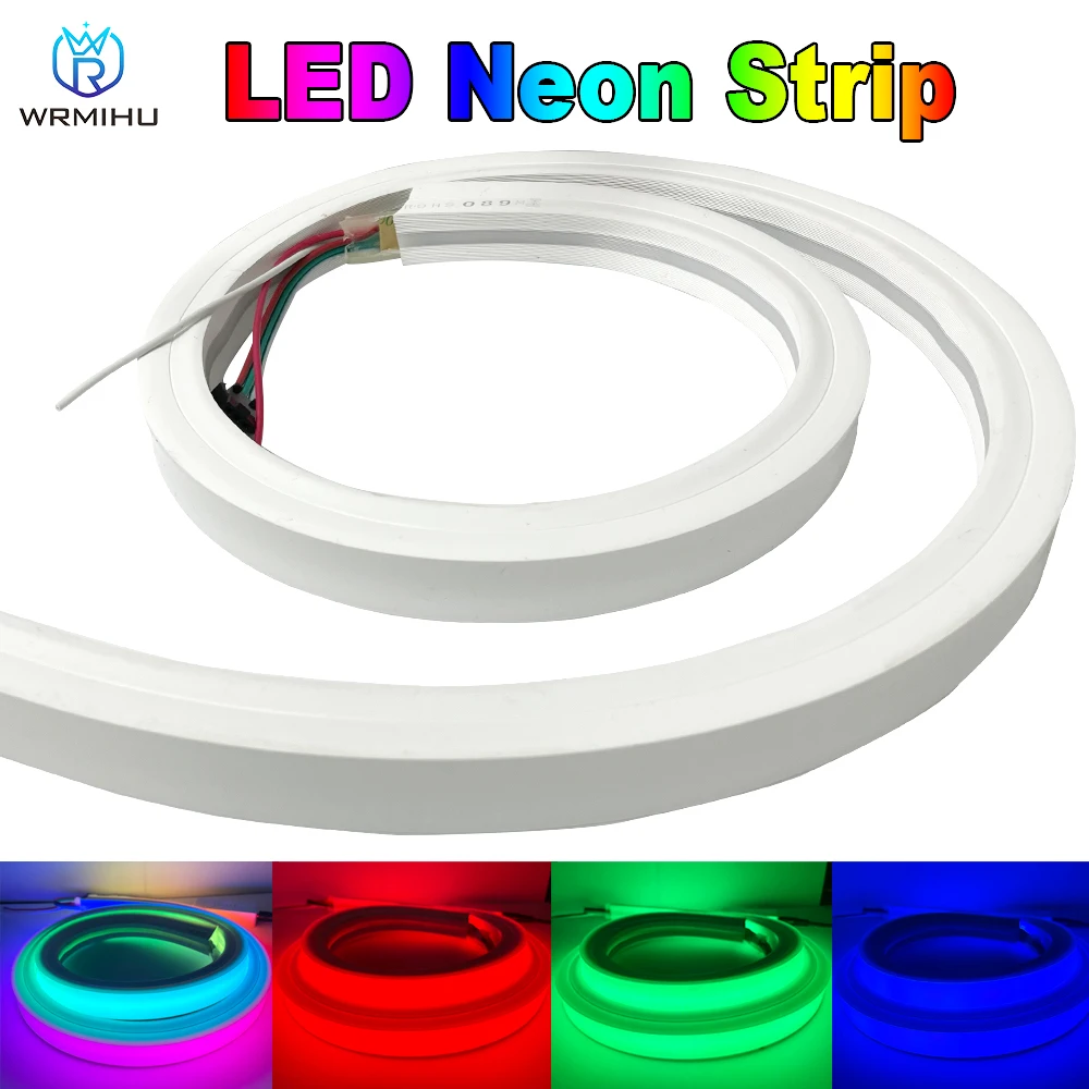 Умная независимая адресная RGB-лента WS2812B WS2813 WS2815 SK9822 шнур из силикагеля лампа для