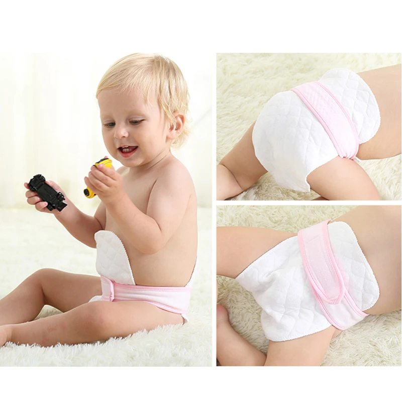 Многоразовые легко Применение пеленки Мягкая дышащая натуральный хлопок ткань