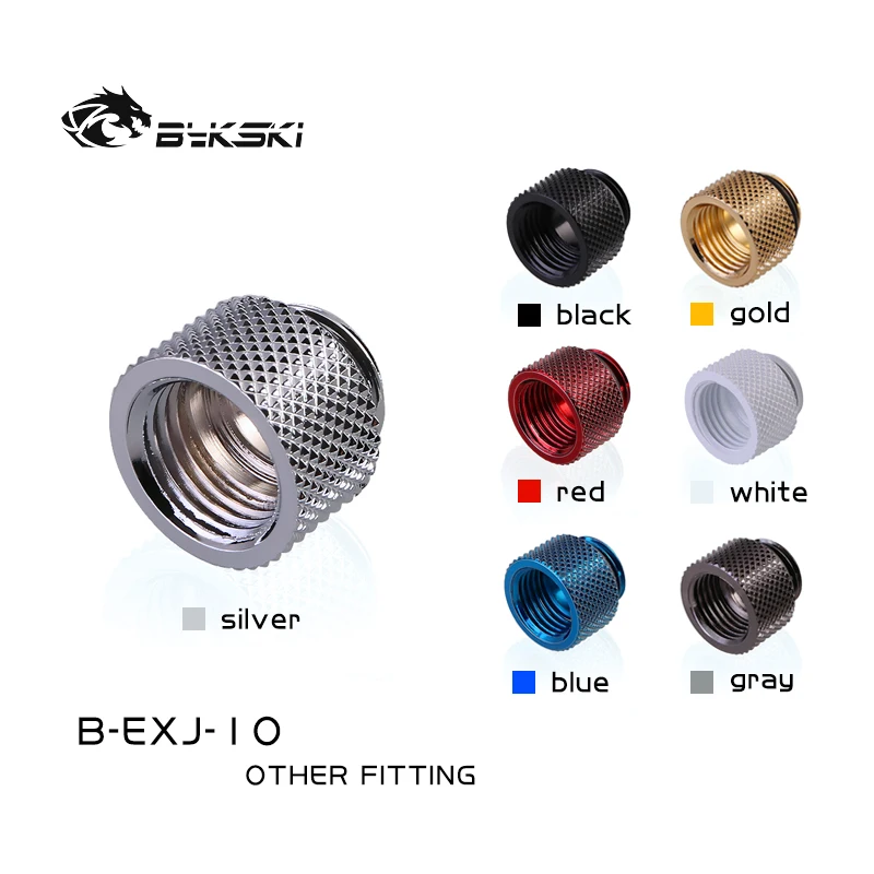 

Bykski B-EXJ-10, 10mm Male To Female Extender Fittings, Boutique Diamond Pattern, Multiple Color G1/4 Male To Female Fittings