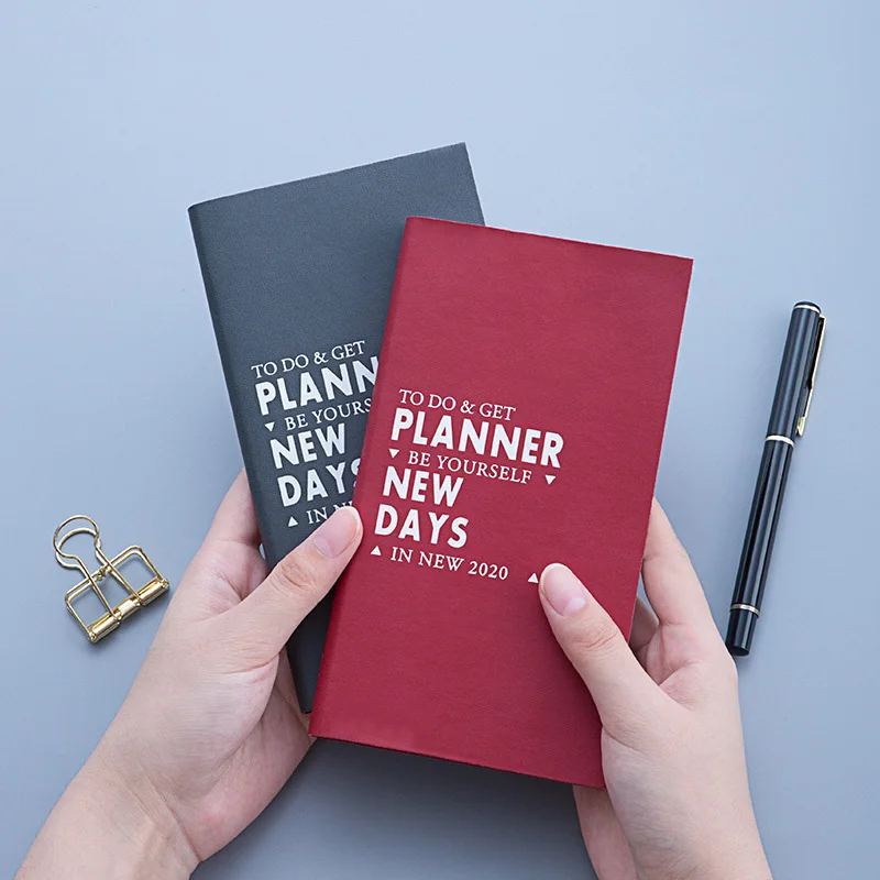 A6 Блокнот простой блокнот ежедневник 2020 органайзер ежемесячный дневник