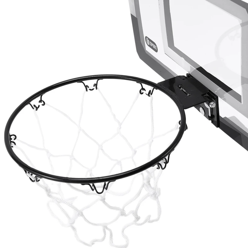

Mini Basketball Hoop With Ball 18 inch x12 inch Shatterproof Backboard