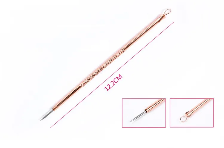 4 шт. набор экстракторов черных точек с розовым золотом очиститель средство для