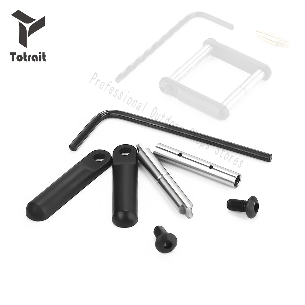 

TOtrait Gen 2 .154 Non-Rotating Anti-Walk Pins with Side Plates Trigger Hammer Pins AR 15 Fits Hunting Rifles 5.56/.223/.308