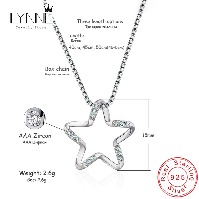 Женское ожерелье из серебра 925 пробы со стразами | Украшения и аксессуары