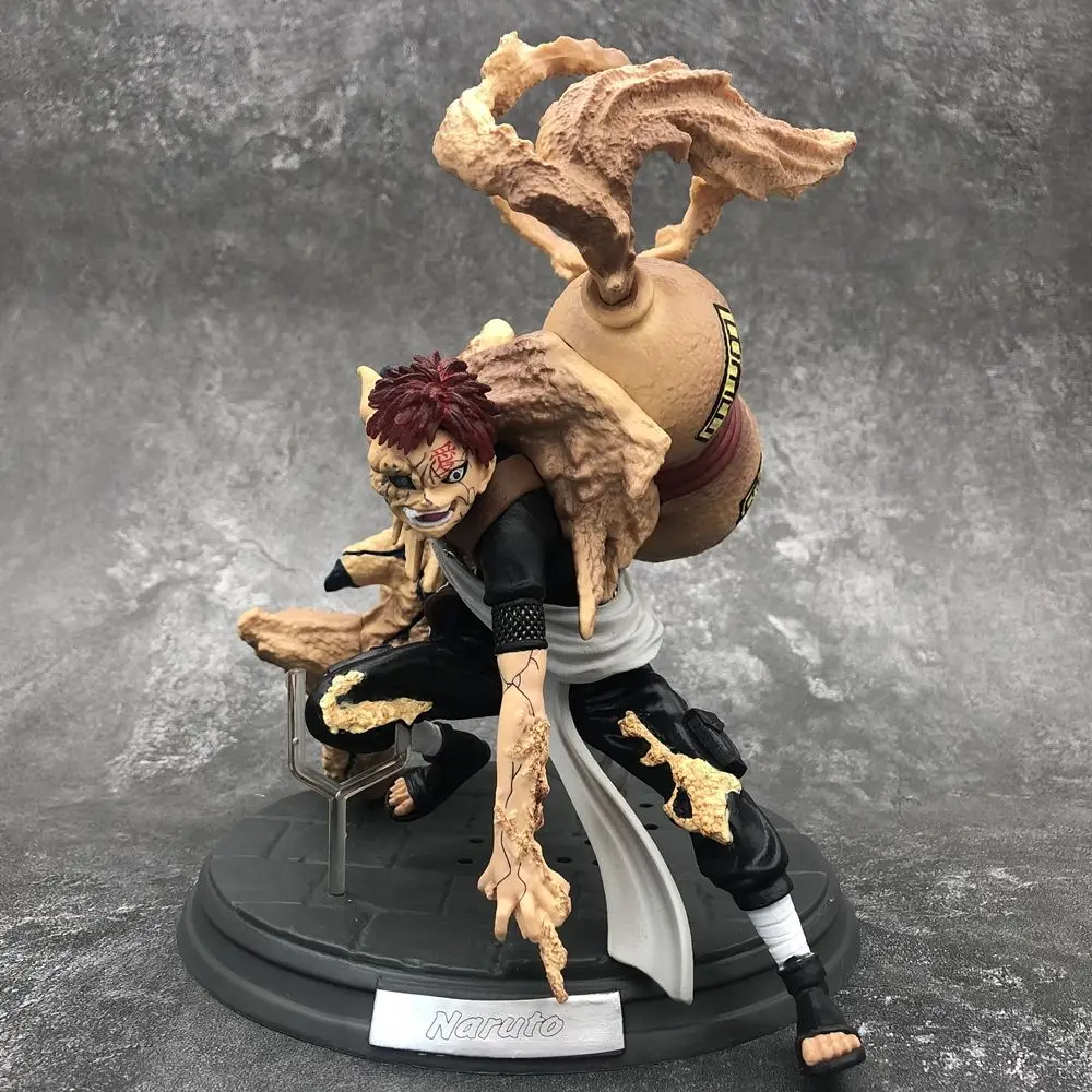 Фигурка героя Аниме Наруто Gaara Gk фигурка повязка на голову Sabaku No из песчаной бури