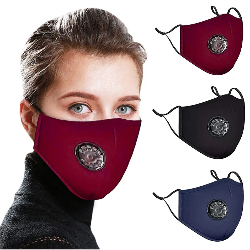 Маска PM2.5 многоразовая моющаяся с фильтром из активированного угля 3 шт.|Мужские