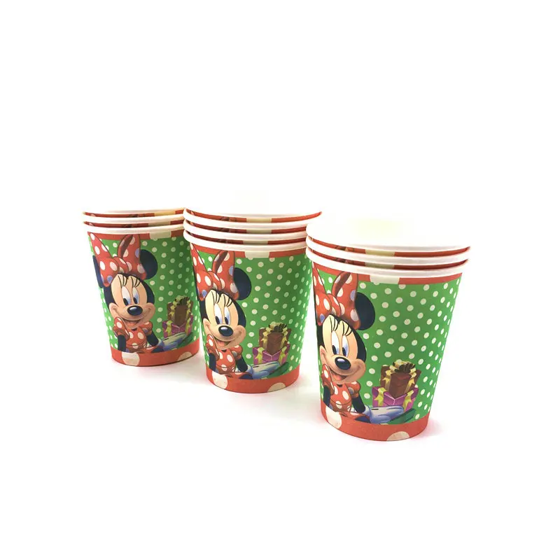 Детские товары для первого дня рождения девочек украшения мультфильм красная