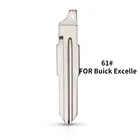  61 #  металлическое неразрезанное лезвие для Buick Excelle Flip Remote Car полотно дистанционного ключа 61 Key Blade