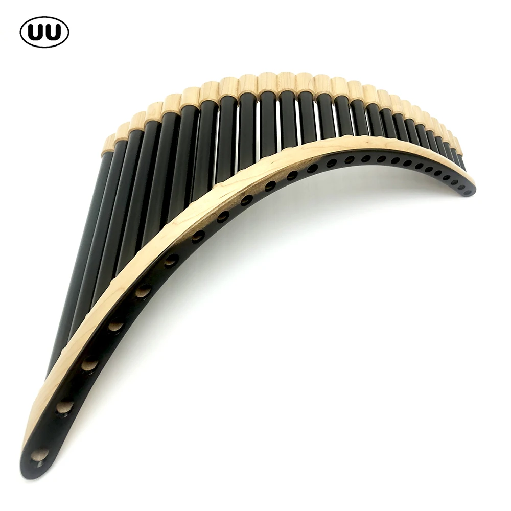 UU Pan Flute 25 труб C Ключ из углеродного волокна Panflute ручной работы в румынском стиле