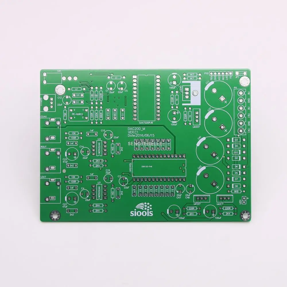 Новый дизайн TDA1541 DAC декодирующая плата DIY Bard PCB|Печатные платы| |
