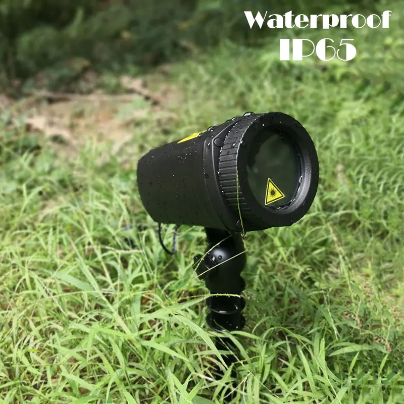 Рождественские огни наружный лазерный проектор для украшения дома Новый год