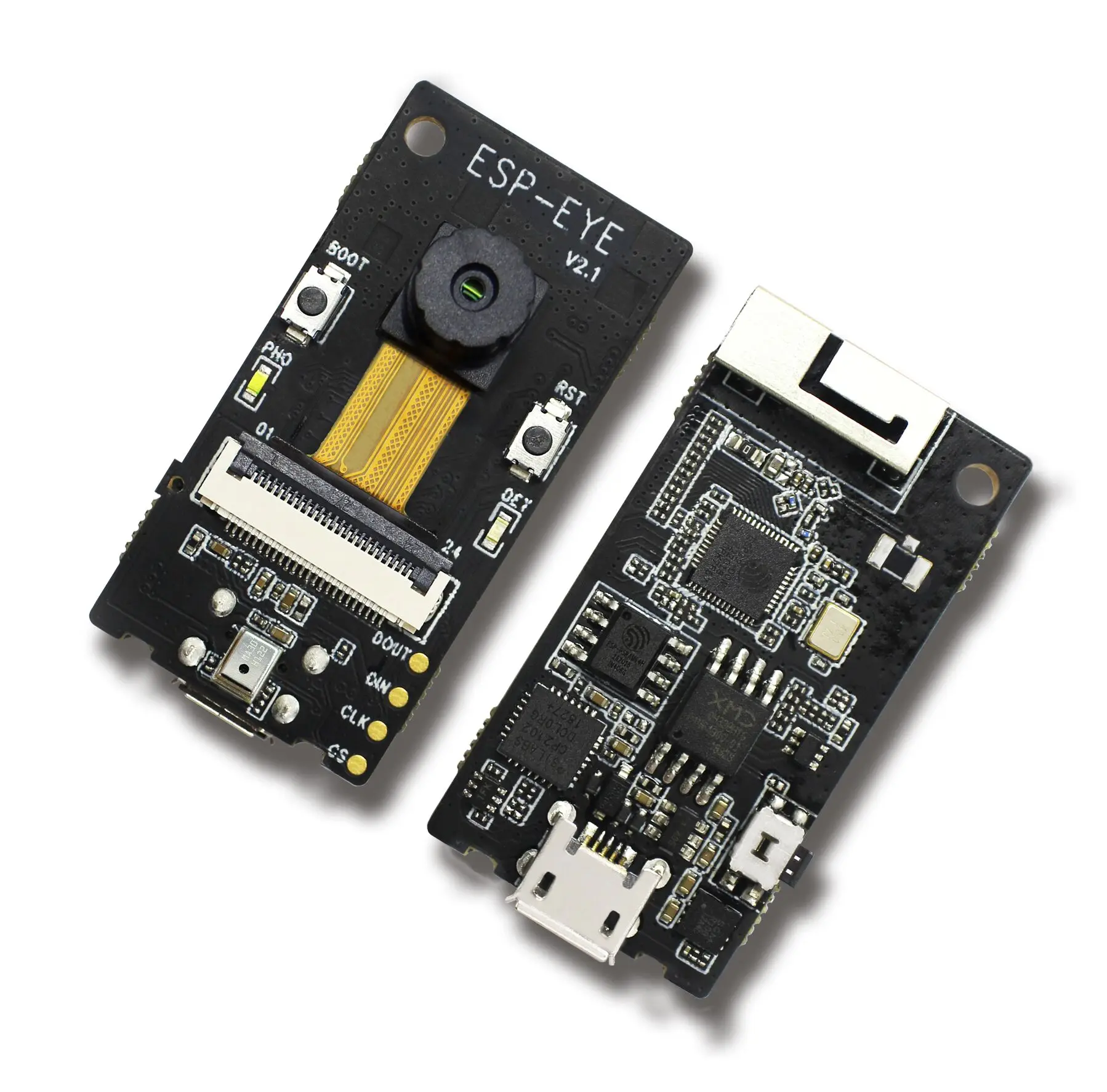 

ESP-EYE Development board WIFI image transmission support MicroUSB debugging power supply ESP32 chip