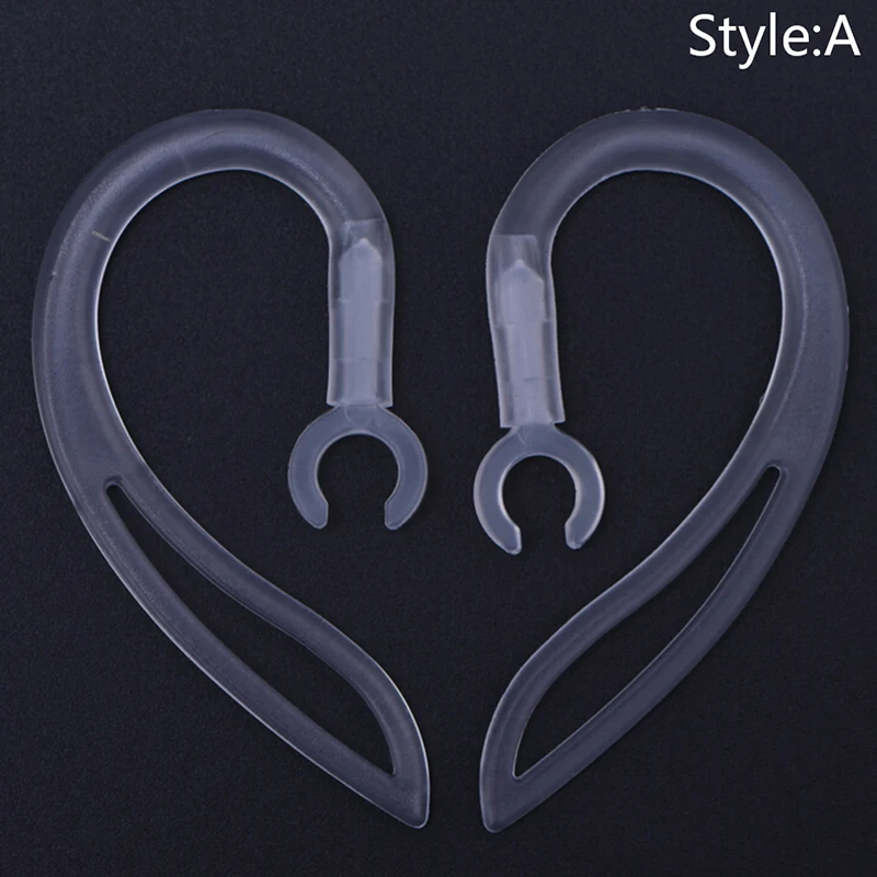 Новинка 4/5/6/7/8/9/10 мм Bluetooth-наушники прозрачный силиконовый зажим петли сменный
