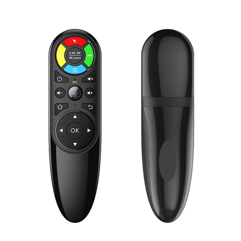 

T3EB ABS and Silicone 2.4G Multifunction Voice Air Fly Mouse for Set-top Box Smart TV