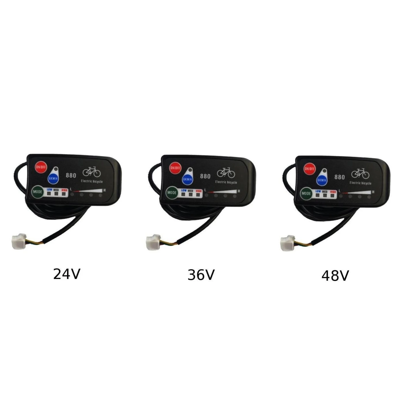 36V 48V светодиодный KT 880 Дисплей интеллигентая (ый) Управление Панель Запчасти для
