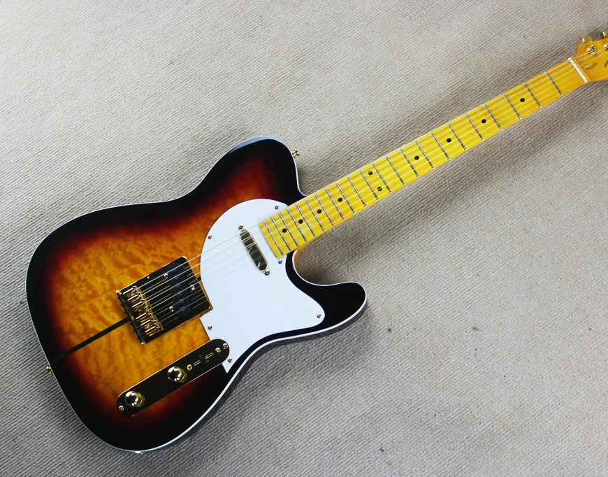 Электрогитара Merle Haggard новая + заводская с фирменным Tuff Dog sunburst китайская гитара на