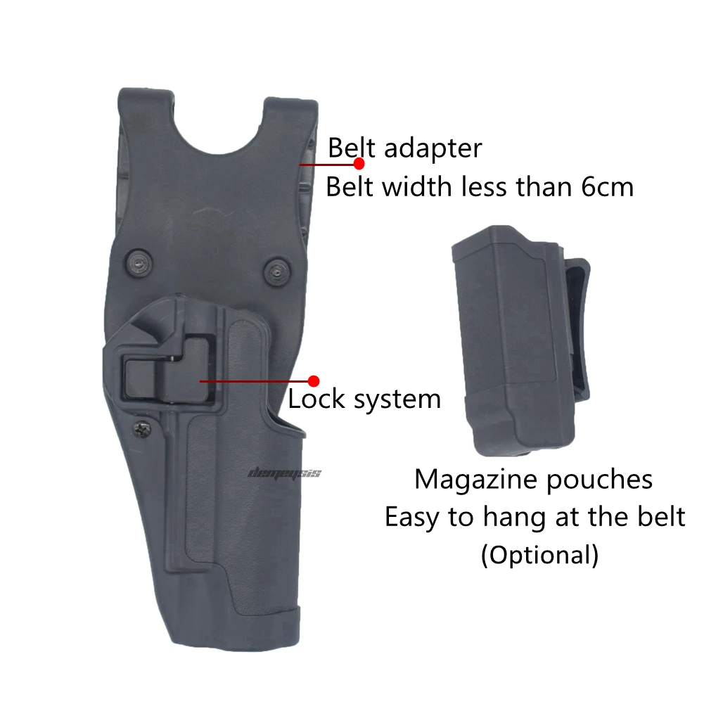 Военный страйкбол пистолет кобура тактический правая левая рука Wasit Hoslters стрелы