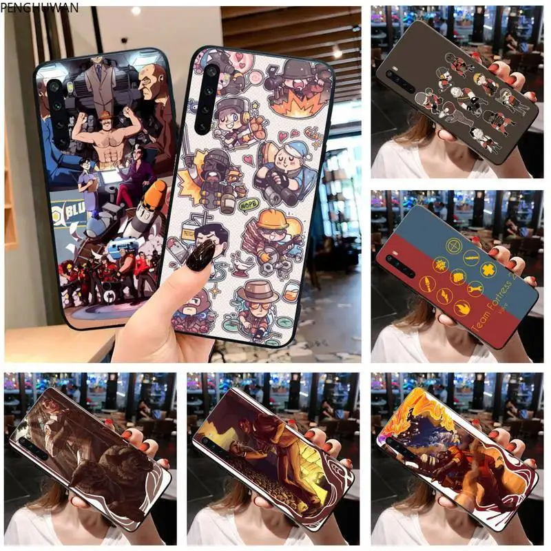 Роскошный чехол для телефона Team Fortress 2 Blue Red Xiaomi Mi Note 10 Lite 9T Pro xiaomi CC9 Pro|Бамперы| |