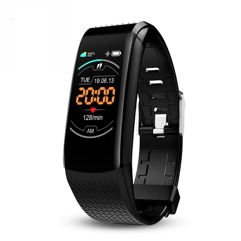 

C8 Color Screen Smart Bracelet 1.08 Screen Exercise Meter Step Heart Rate Blood Pressure Sleep For Huawei Light