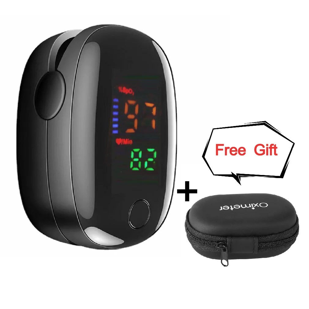 

SMH-01 Durable Portable Finger Pulse Oximeter Sports Finger Clip LED Color Screen Oximeter Health Care Tool oxygen tester