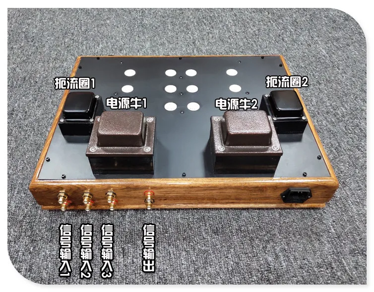 

6P14 6N2 12AX7B JP200 tube preamplifier