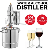 30l alcohol distiller household moonshine distillation machine brewing kits stainless wine whisky boiler beer dispenser chopeira