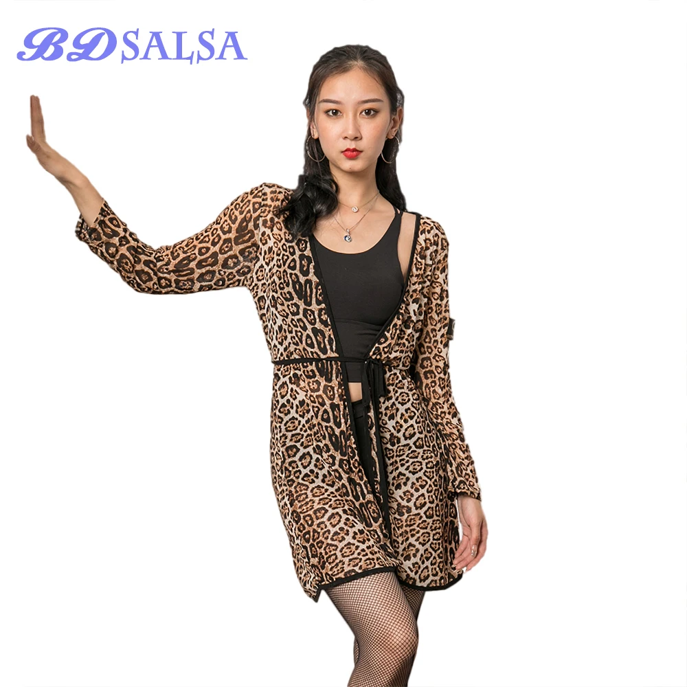 Женская спортивная одежда топ для латиноамериканских танцев новинка девочек