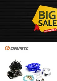 CNSPEED Универсальный электронный турбо предохранительный клапан автомобиля поддельные дампа клапан аналоговый звук BOV YC100387