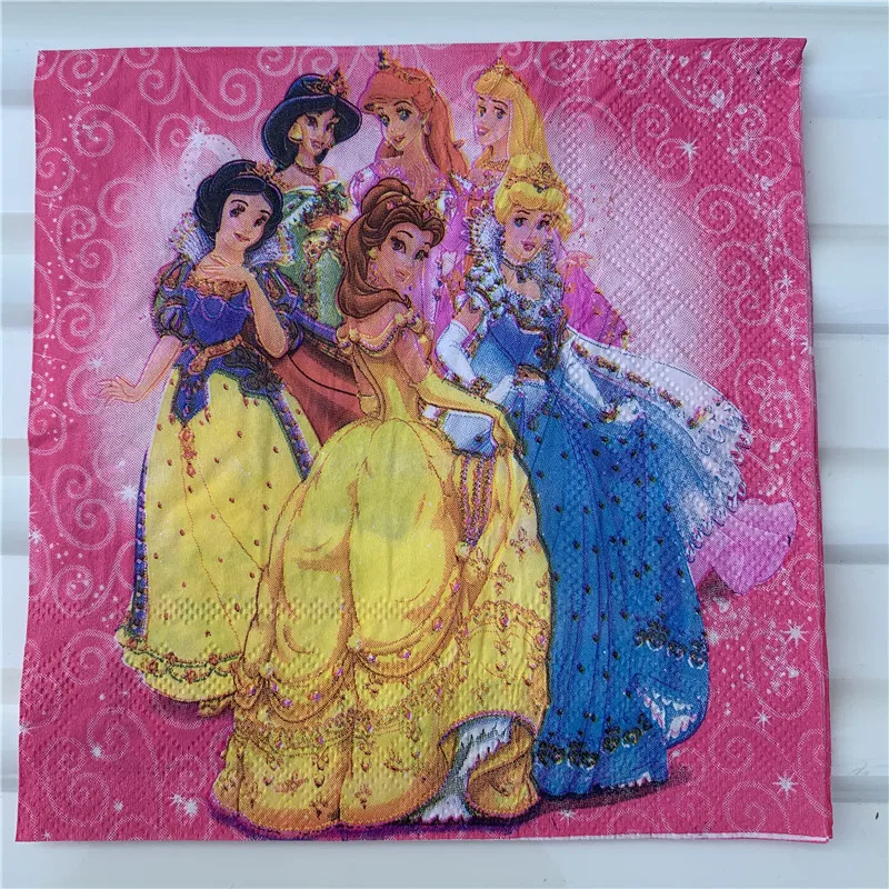 Бумажная салфетка для декупажа элегантная ткань винтажное полотенце принцесса