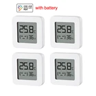 Новый Bluetooth-термометр XIAOMI Mijia 2, беспроводной умный электрический цифровой гигрометр, термометр, работает с приложением Mijia Xiami Home