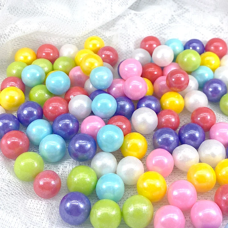 500 г жемчужные съедобные сахарные бусины 14 мм сахарный шар помадка выпечка торта