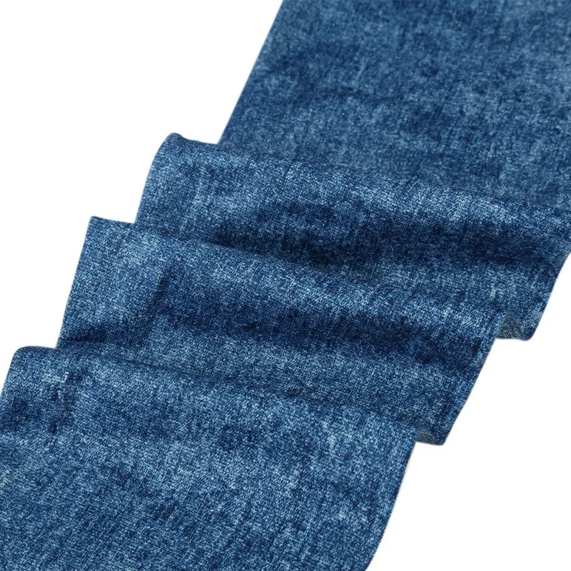 

Soft Polyester Solid Color Imitation Denim Ankle-Length Leggings Slim Women Leggings Wholesale