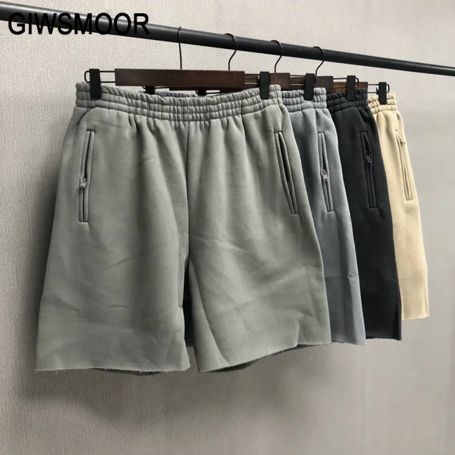 Kanye West сезон 6 брюки уличная одежда в стиле хип хоп спортивные карандаш Шорты