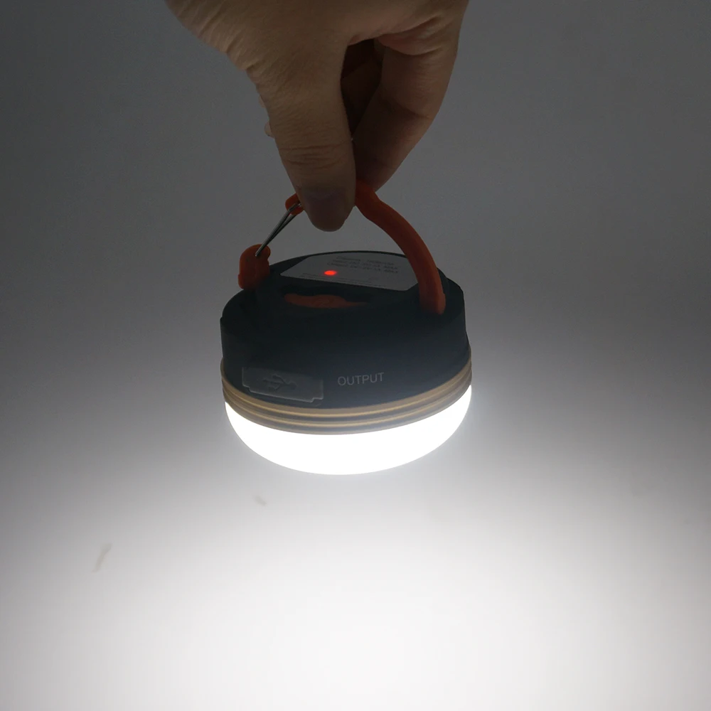 Aukelly Мини Портативный походный светильник 3 Вт светодиодный USB Перезаряжаемый фонарь для кемпинга Открытый аварийный походный ночной подвесной светильник для палатки