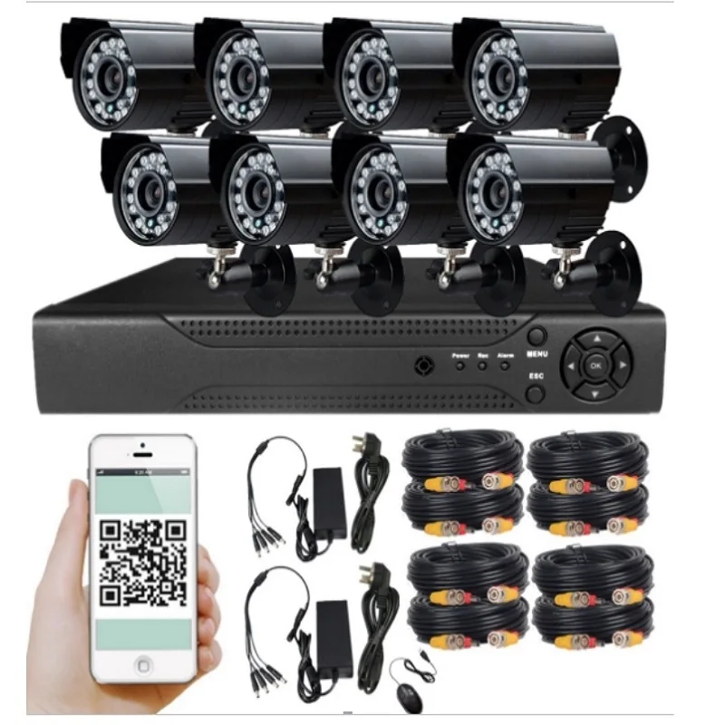 

Commercial HD AHD DVR Kit Camera Set Surveillance Video Recorder