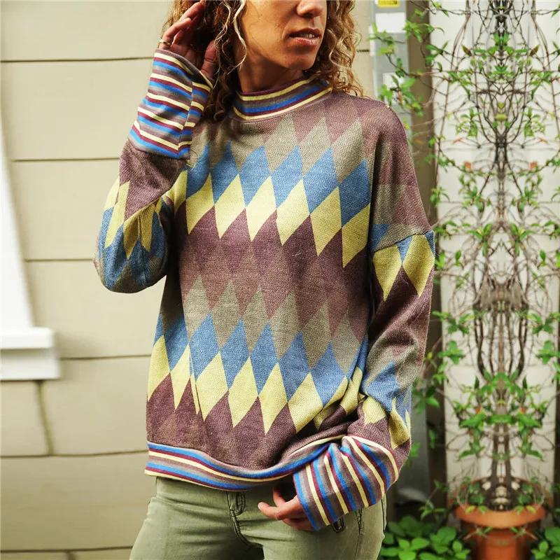 Женская свободная хлопковая рубашка черная зеленая красная блузка с длинным