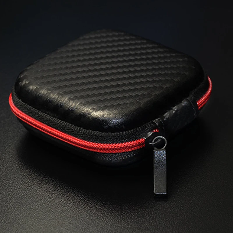 Coin Case Multi Functional Small Zipper Container Storage Box for Men Women Portable Cable Earphone Headphone Bag 1pcs | Электроника